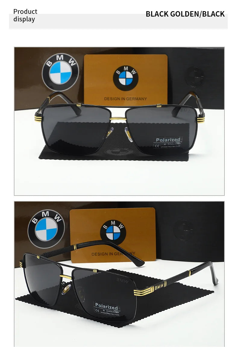 BWM Luxury Polarized Sunglasses Men UV Anti-Glare glasses For BMW