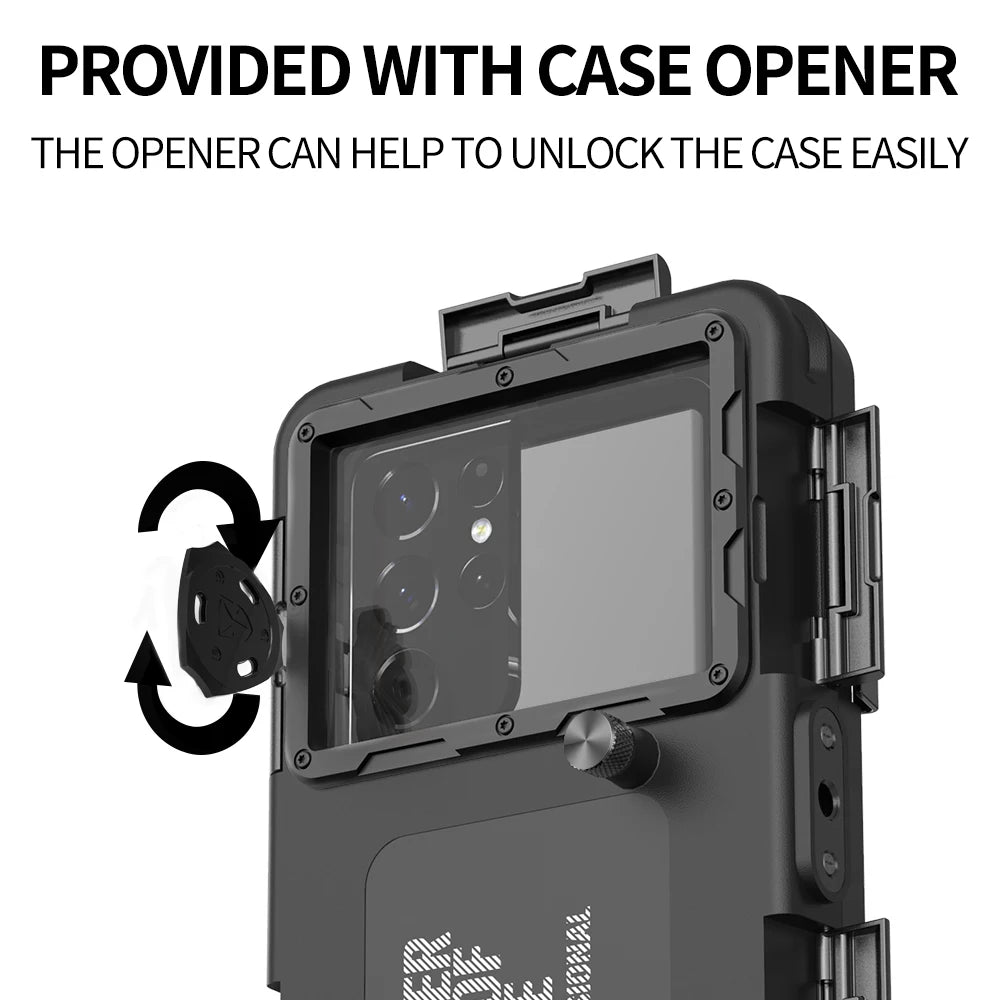 multicolor IP68 standard 15M/50ft diving/swimming photography professional diving waterproof Phone Case