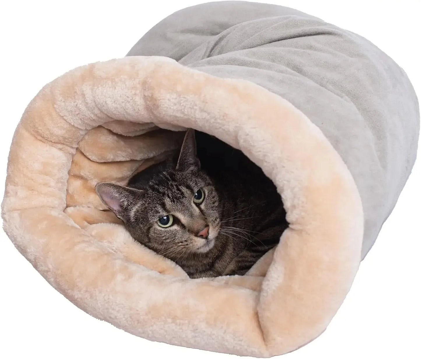 Corduroy Pet Bed House for Cats and Small Dogs