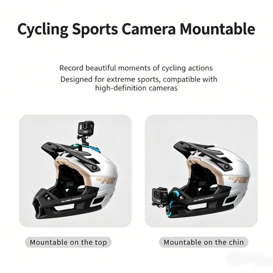 Full Face MTB Cycling Helmet For Downhill And Off Road Riding