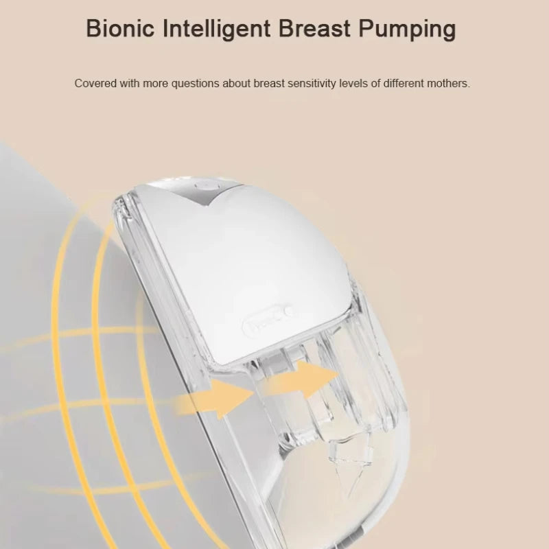 Wearable Electric Model Breast Pump Fully Automatic Portable Hands-free Silent Integrated Breast Pump  Accessories