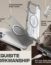 For iPhone 16 Pro Case 6.3" 2024 UB Mag XT Heavy Duty Rugged Strong Magnetic Phone Case with Camera Cover