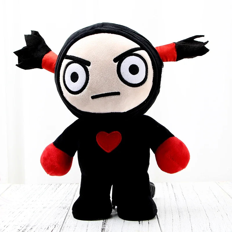 30cm Kawaii Pucca and Garu Plush Toys China Doll Cartoon Cute Soft Stuffed Dolls Figure Sleeping Pillow Children's Birthday Gift