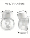 Wearable Intelligent Sucker Silent High Suction Electric Breast Sucker USB Charging Is A Must-have for Traveling Accessories