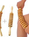 2Pcs Wood Therapy Massage Roller Tool,maderoterapia Colombiana,Lymphatic Drainage,Maderotherapy,Handheld Cellulite Trigger Point