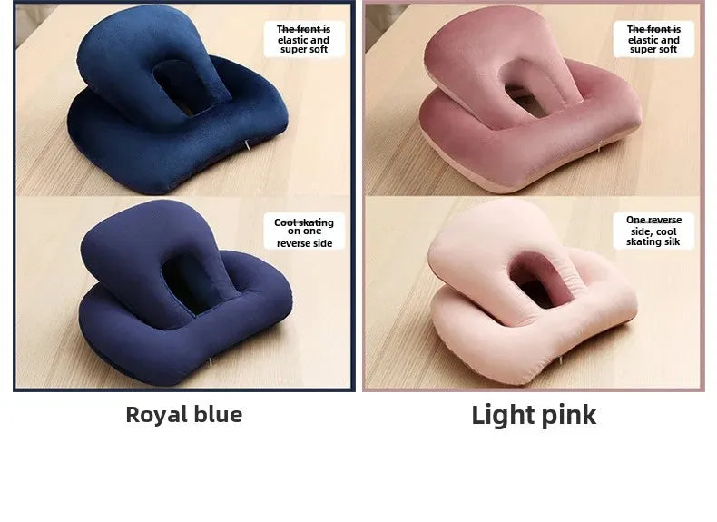 Officer Ice Silk Nap Pillow Pillow Style Summer Student Face down Sleep Pillow Office Nap Aid Soft Comfortable Home Goods