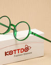 Fashion Reading Glasses Clear Lens Vintage Round Eyewear Hyperopia Presbyopia Reading Eyeglasses +1.0 +1.5 +2.0 +2.5