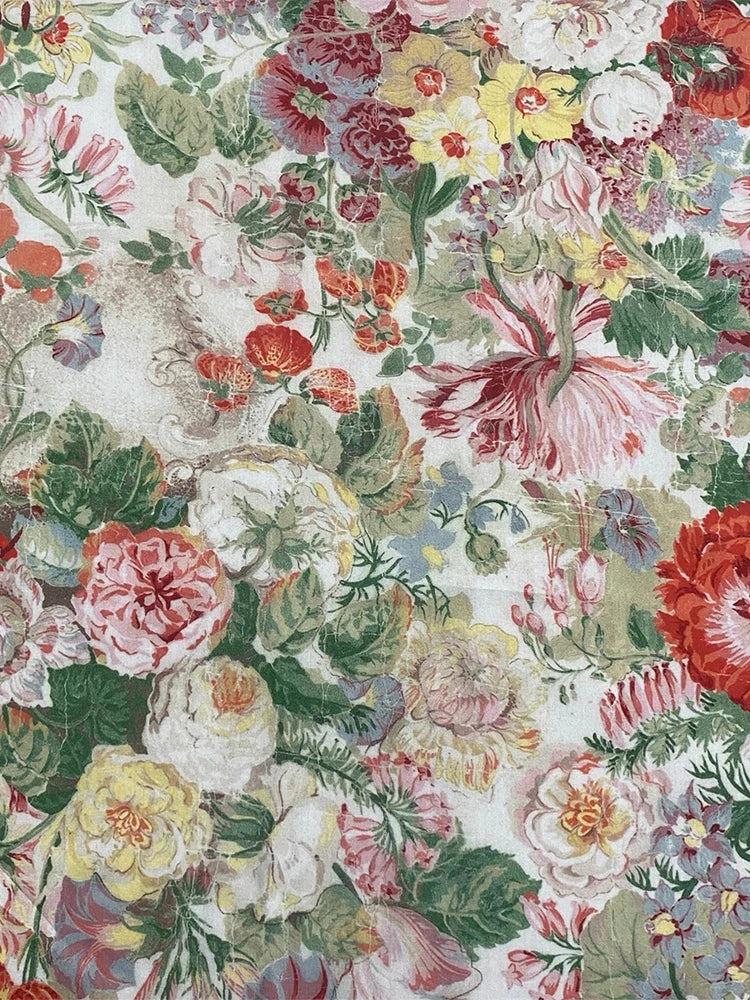 1/5M 100% Cotton tana lawn fabric 80S Like Liberty Fabric parchment petals Sewing children's clothes shirt dress handmade fabric