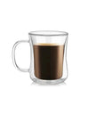 200ml Double Wall Glass Coffee Mug Heat-resistant Espresso Cup Thermo Insulated Cup For Latte Cappuccino Tea Drinkware Set