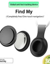 Mini Global Position Systm Tracker Apple Find My Compatible Slim Design Global Location Anti-Lost Device For  Luggage Long Battery Life