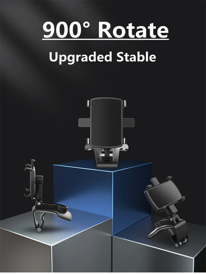 Car Phone Holder Stand Universal Dashboard Car Clip Mount Cell Mobile Phone Support in Car Bracket For iPhone Samsung Xiaomi