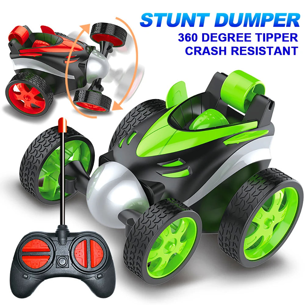 Remote Control Car - Rc Stunt Car for Boy Toys, 360 Degree Rotation Racing Car, Rc Cars Flip and Roll, Stunt Car Toy for s