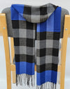 Classic lattice men soft shawl plaid scarves shawl wraps shawl neckerchief headband muffler