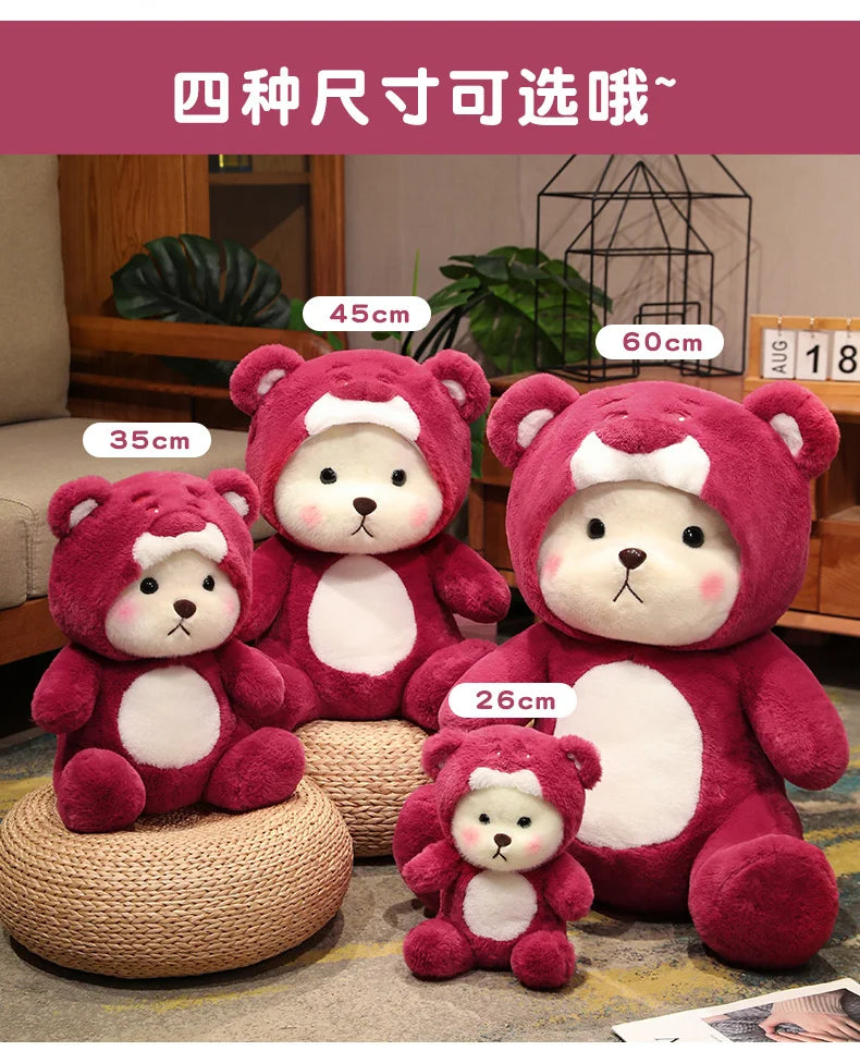 Cute Teddy Bear Plush Stuffed Animal Soft Pillow