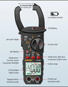 Smart Clamp Multimeter 600V Meter AC/DC Voltage Tester Ammeter Pliers Test Voltmeter Capacitance Ohm Current Tools