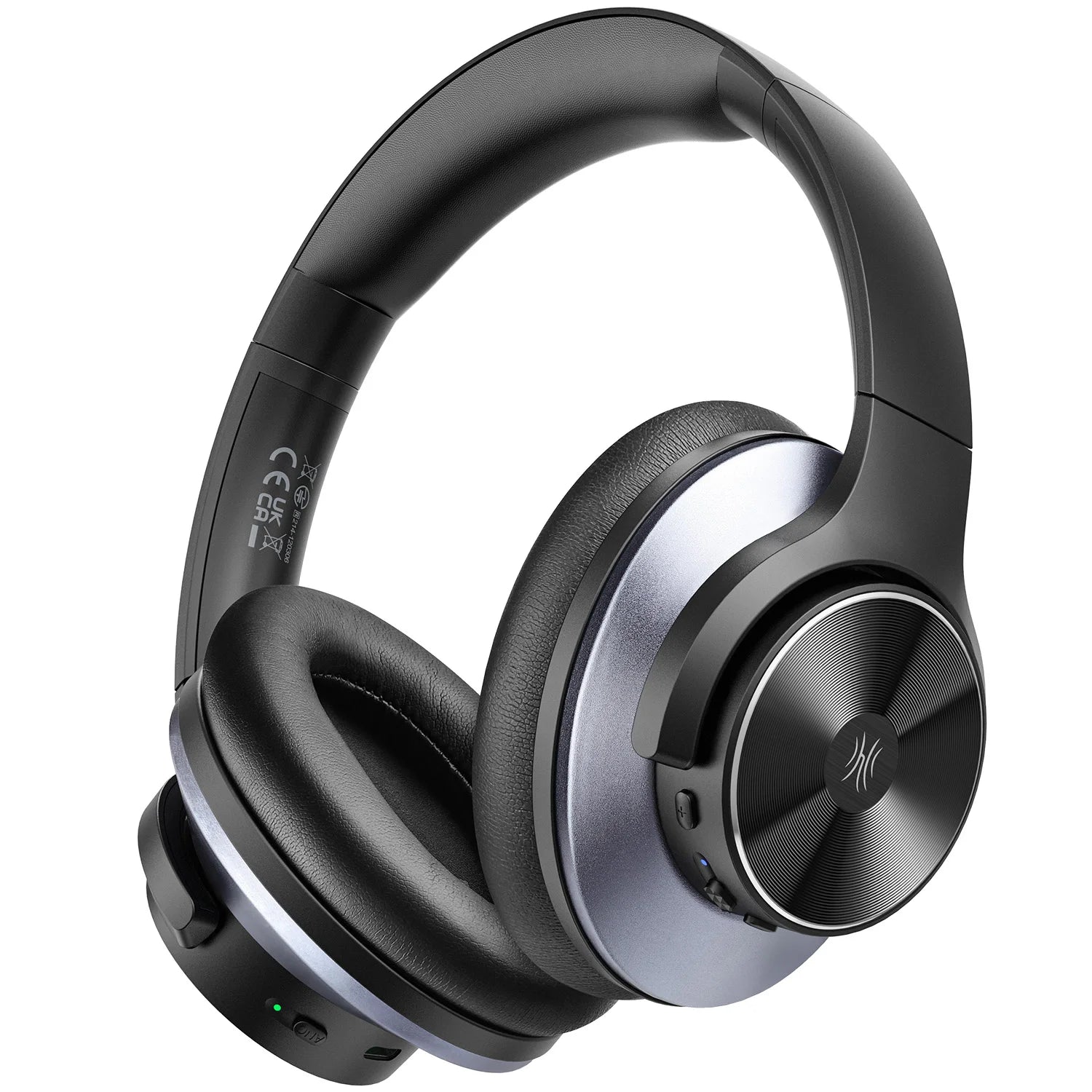 A10 Bluetooth 5.4 Headphones Hybrid Active Noise Cancelling With Hi-Res Audio Over Ear Wireless Headset ANC With 5-Mic