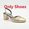 Gold Only Shoes