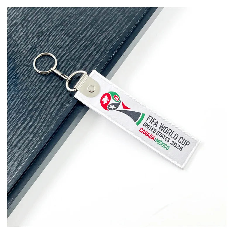 2026 Football Trophy Keychain Soccer Fan Backpack Charm Collectible