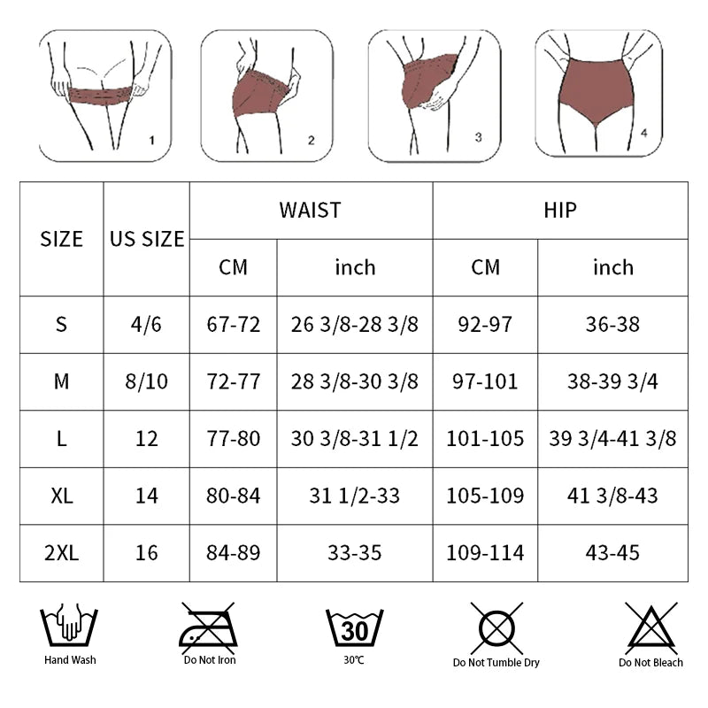 High Waist Trainer Control Panties For Women Abdomen Slimmer Thong Shaper Seamless Butt Lifter Lingerie Underwear