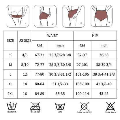 High Waist Trainer Control Panties For Women Abdomen Slimmer Thong Shaper Seamless Butt Lifter Lingerie Underwear