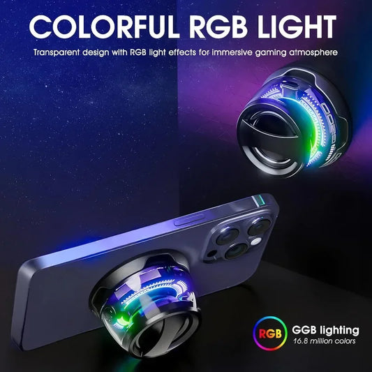 Outdoor Bluetooth Speaker Wireless Portable Mini Travel Stereo Speaker with RGB Color Light and Phone Holder for Ios