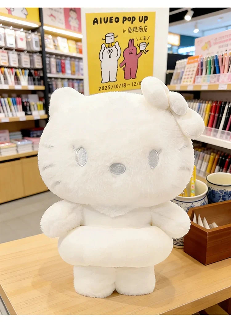 Sanrio Style Tie Dye Plush Doll Pillow Soft Stuffed Toy