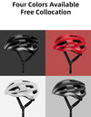 Bicycle Light Helmet MTB Road USB Warning Rear Light Cycling Helmet EPS PC Intergrally-molded Safety Bike Helmet