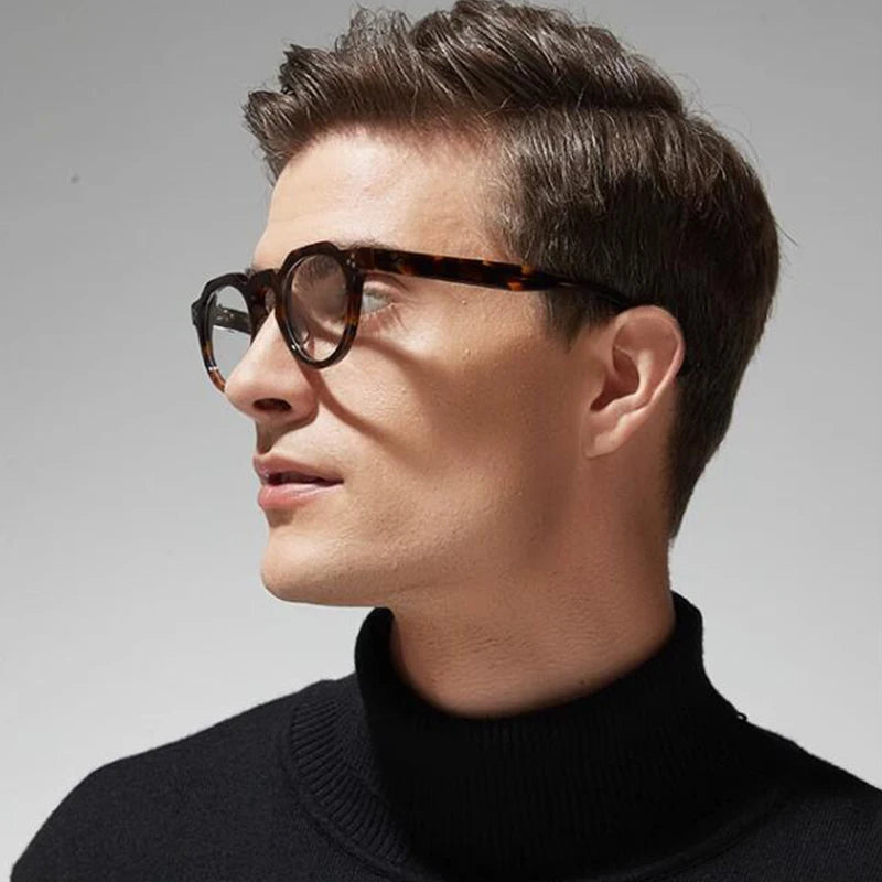 Round optical glasses frame Retro brand eye glasses frames myopia prescription eyeglasses Spectacle