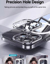 Magnetic Case For iPhone 16 Pro Max Case Transparent Cover For iPhone 16 Wireless Charger Thin Magnet Cover Anti Yellow