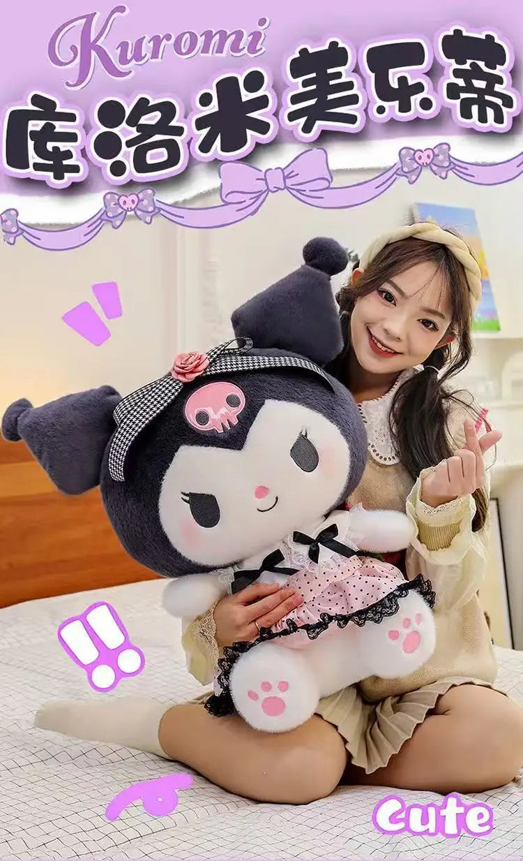 Cute Character Plush Stuffed Doll Hugging Pillow Toy
