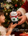 Outdoor Home Restaurant Snowman Atmosphere Night Light Christmas Decoration with Bluetooth V5.3 Speaker