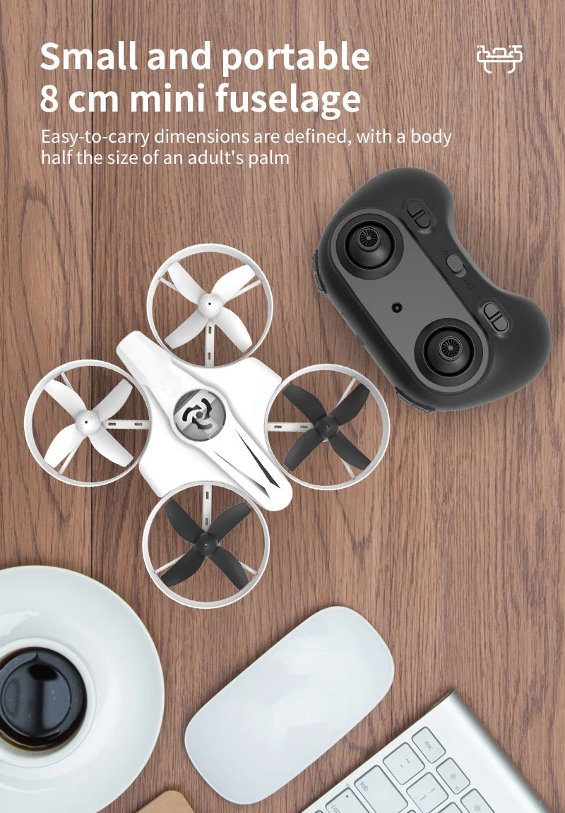 Mini Rc Drone 4Ch 6-Axis Headless Mode Helicopter 360 Degree Flip Remote Control Quadcopter Toys Plane UFO Mini Drone