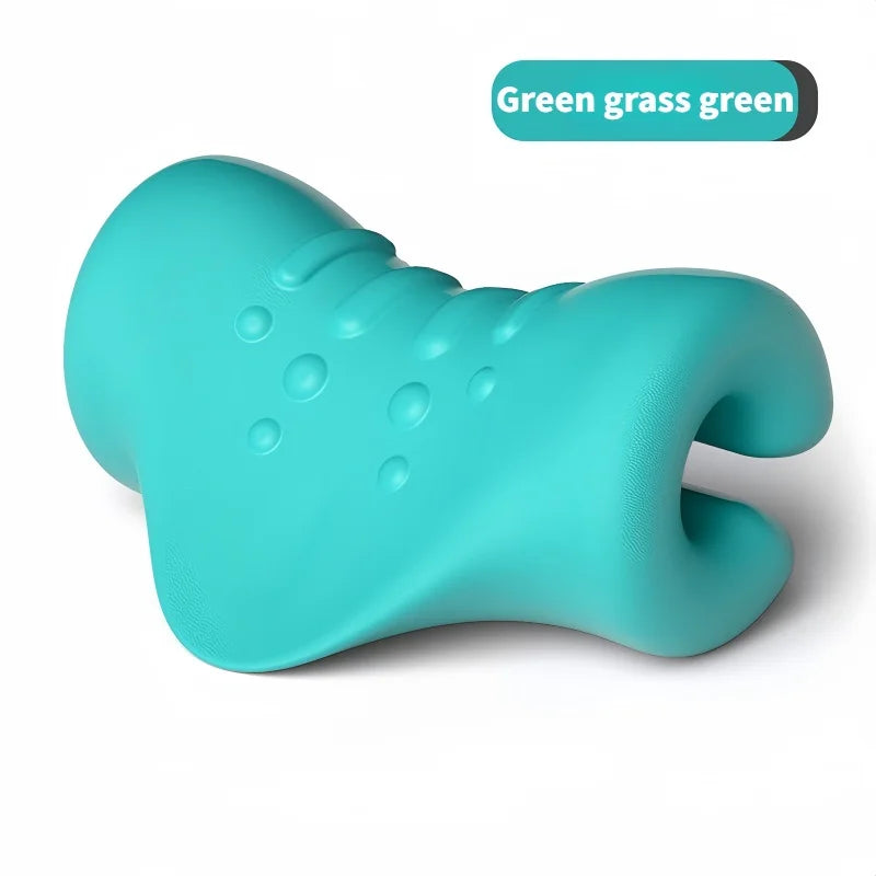 C Shaped Pillow Cervical Traction Massager Shoulder Repair Pillow Neck Relaxation Stretch Massage Tool Spine Correction Tools