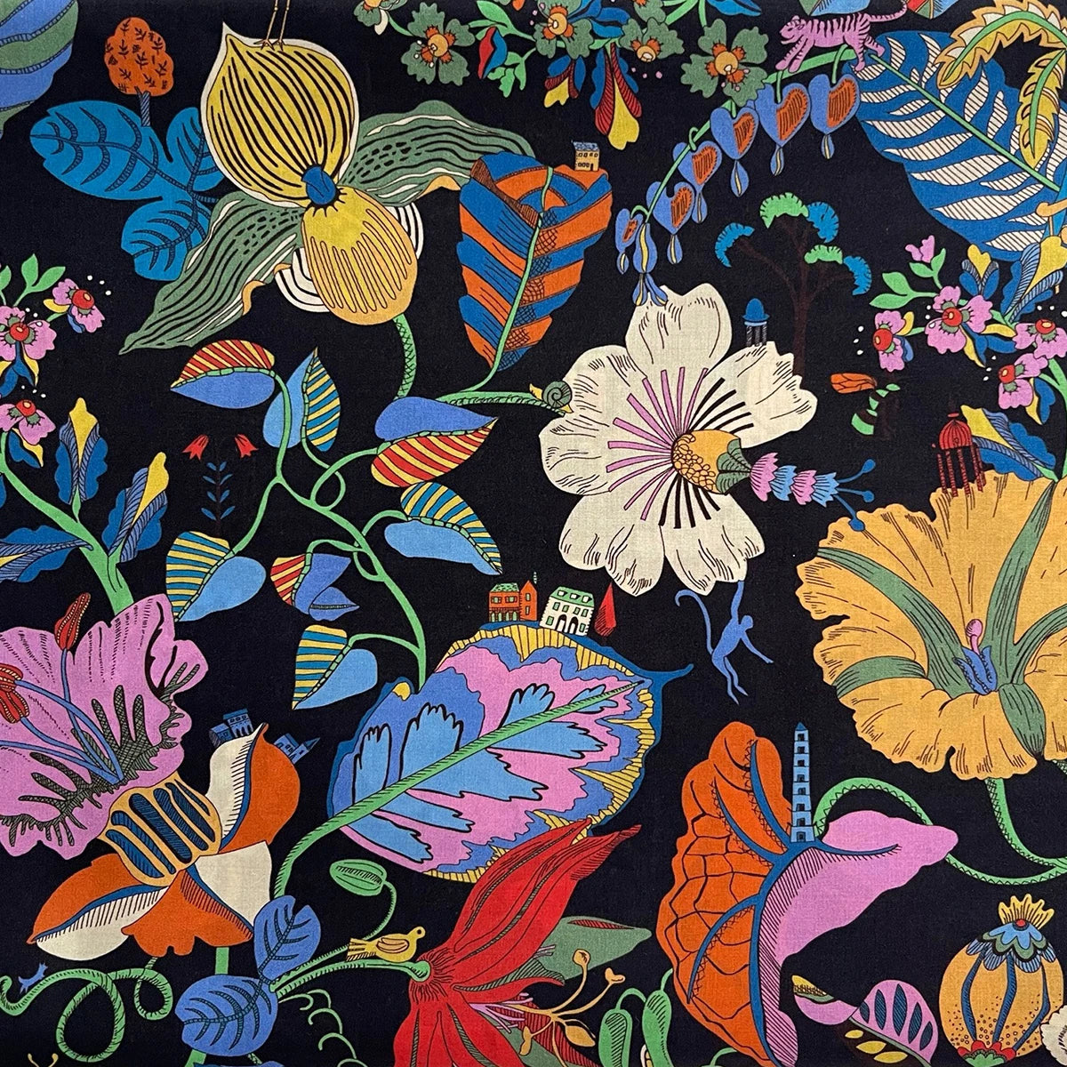 100% cotton Fantasyland Like liberty tana lawn fabric 80s Poplin printing Sewing fabric Making Dress Clothing Handmade DIY Cloth