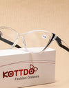 Retro Plastic Cat Eye Reading Glasses Cleat Lens Anti Blue Light Presbyopia Hyperopia Men Reading Eyeglasses +1.0 +1.5