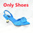 A PAIR SHOES T.BLUE