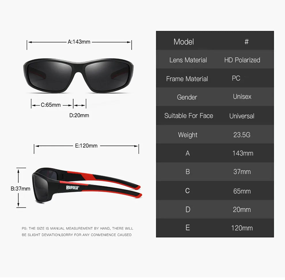 Polarized Fishing Sunglasses Men's Driving Shades Male Sun Glasses Hiking Classic UV400 Eyewear