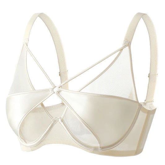 Womens Unlined Underwire Push Up Bra