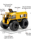 1/24 Russia All-terrain Vehicle Alloy Models Toys Diecast Doors Opened Sound Light Pulll Back Off-road Cars 's Toy Gifts