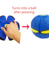 Flying UFO Flat Throw Disc Ball with Toy Kid Outdoor Garden Basketball Game Throw UFO Disc Balls Bubble Ball Ball Pit Balls