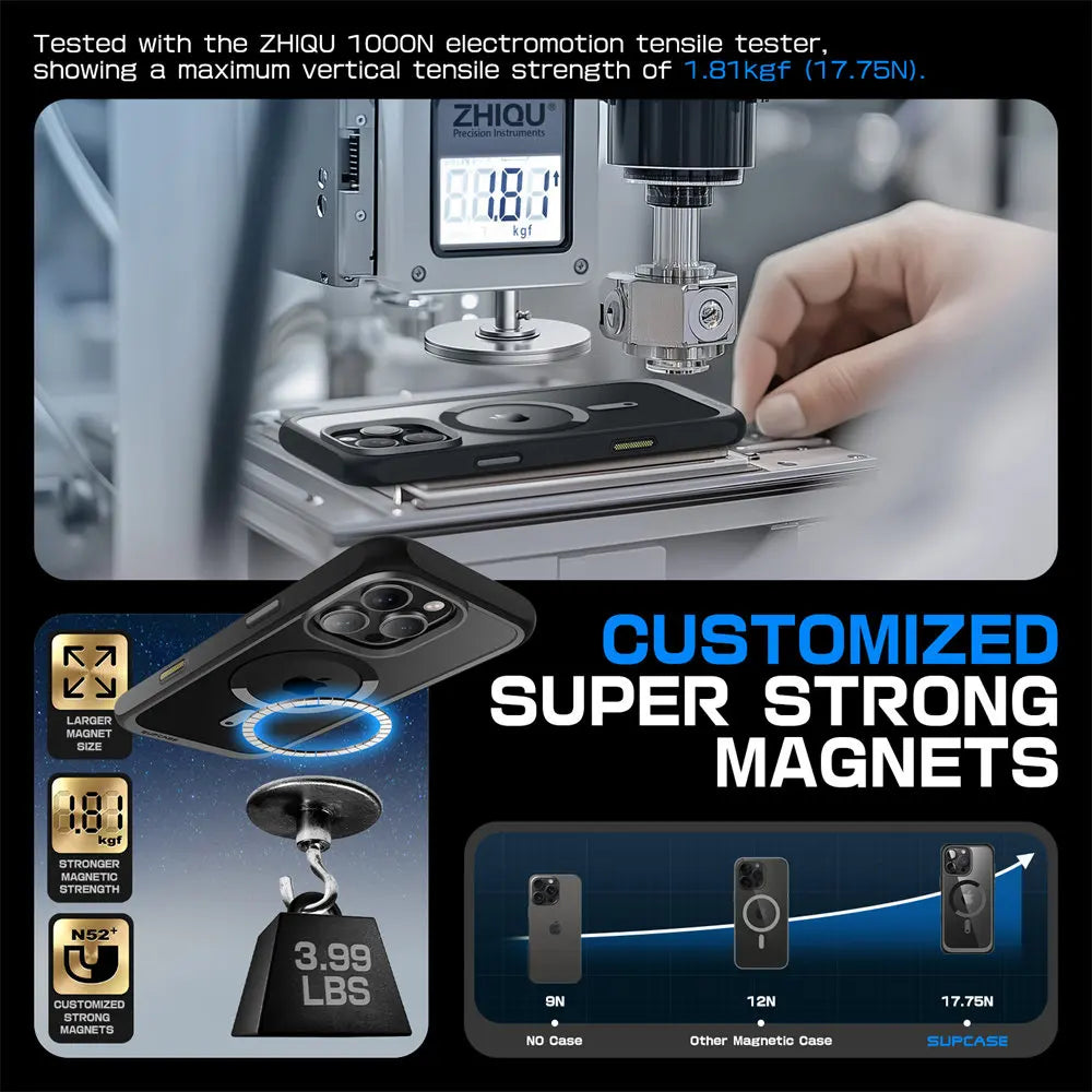 For iPhone 16 Pro Max Case with Camera Control Capture Button UB Mag Slim Shockproof  MagSafe Phone Case Cover