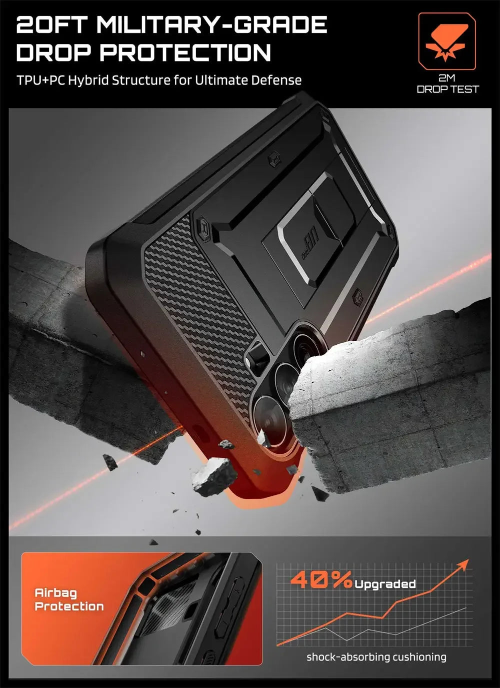 Rugged Phone Case with Screen Protector Kickstand and Belt Clip for Samsung Galaxy S26 FE
