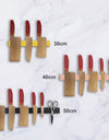 Magnetic Knife Bar Strip Black Kitchen Knife Rack Scissors Utensil Storage Organizer Knife Holder Wall Mount Magnet Knife Stand