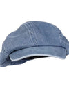 Women Denim Beret Hat Flat Cap Vintage Style Cabbie Hat Classic Newsboy Cap Octagonal Hat for Hiking Travel Driving Trip Outing