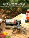 Camping Gas Stove 2670W Portable Folding Cassette Gas Burner Outdoor Picnic Travel Cooking Grill Cooker Heating System