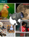 25-75x70 Spotting Scope Powerful FMC BAK4 Zoom Portable Monocular Telescope Birdwatching Moonwatching With Tripod