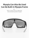 Bicycle Glasses Polarized Photochromic Lens Bike Eyewear Sunglasses UV Sun Protection Sports MTB Road Cycling Goggles