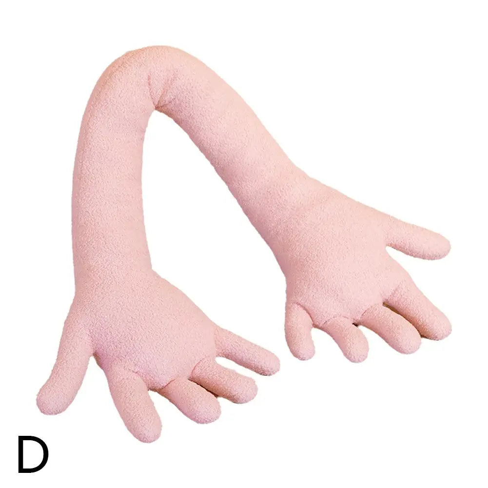 Creative Hand Shape Plush Pillow Soft Long Arm Sofa Palm Home Throw Office Pillow Funny Nap Stuffed Toy Pillows Color D P2Q8