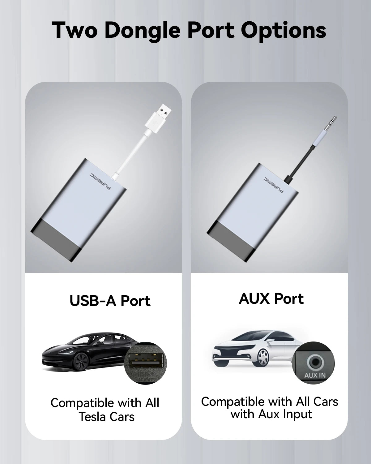 Tesla Caraoke Mic with Portable Storage Bag, Wireless Mic with 8 Joy Effects, Rechargeable Mic with Type-C & Aux in Receiver