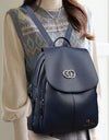 Backpack High Quality Leather Large Capacity Shoulder Bag Travel Backpack